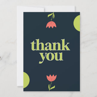 Thank You Card  Tack Kort
