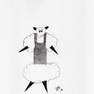 Thank You Card - Tank Ewe Kort