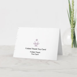 Thank You Cards | Personalized Stationery Set Tack Kort