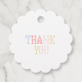 Thank You Favor Tag Gåvor Etiketter