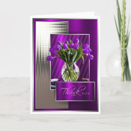 Thank You Folded Card Kort