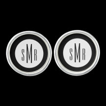 Thank You for Being my Groomsman Silver Initials