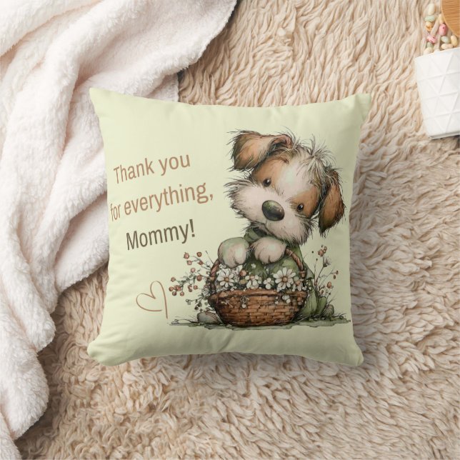 Thank you for everything, Mom! Kudde (Filt)