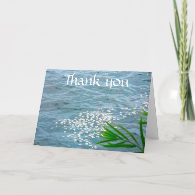 Thank You for Expressions of Sympathy Kort (Framsida)