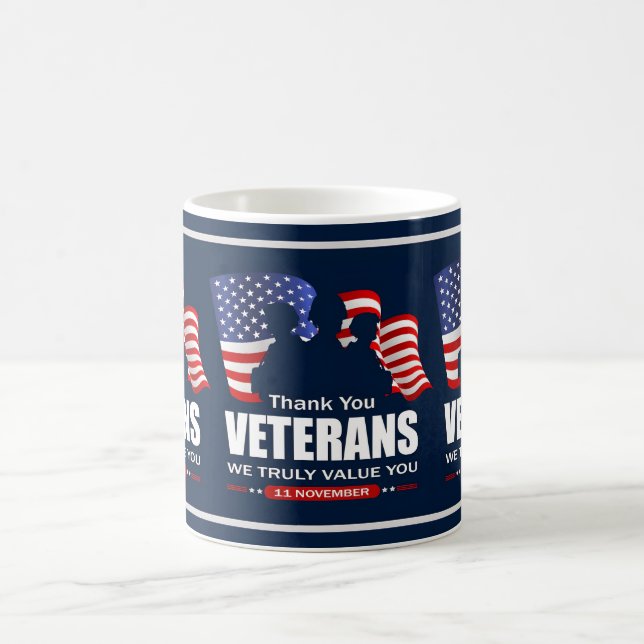 Thank You for Your Service: Veterans Day 2025  Cof Kaffemugg (Center)