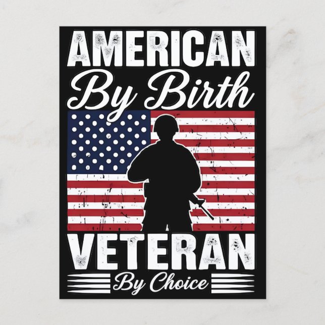 Thank You for Your Service: Veterans Day 2025  Helg Vykort (Framsida)