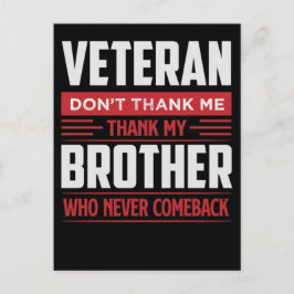 Thank You for Your Service: Veterans Day 2025 Helg Vykort