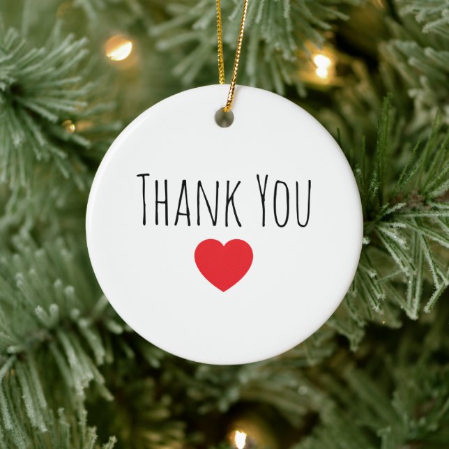 Thank You Gift Ornament (Träd)