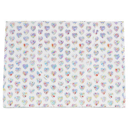 Thank you & heart in 44langs as ♡shaped DC pattern