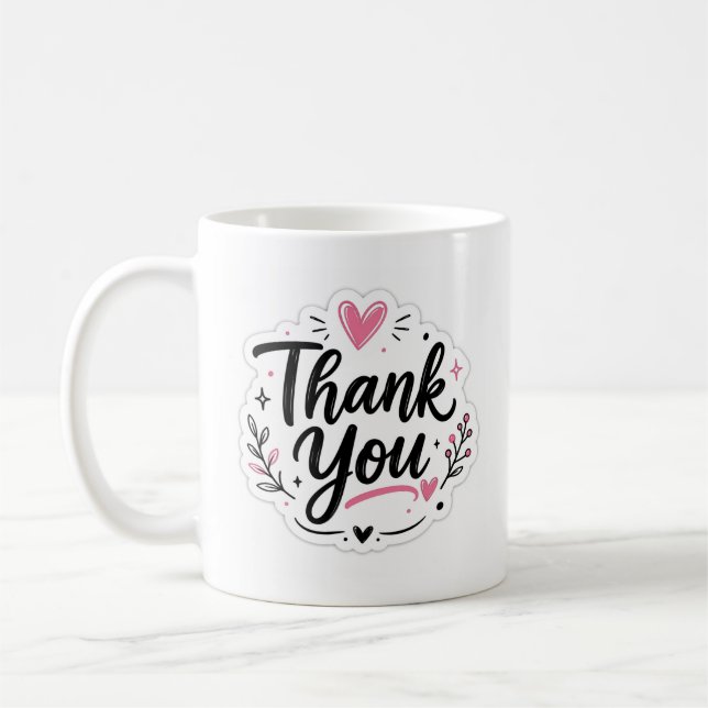 Thank you  kaffemugg (Vänster)