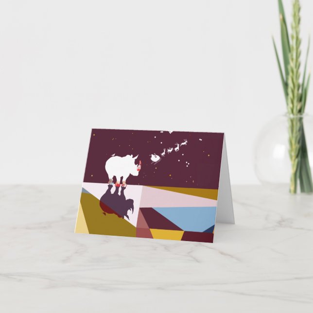 thank you santa helgkort (Framsida)