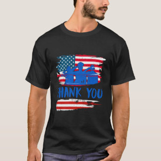 Thank You Soldiers America Memorial Day Military I T Shirt