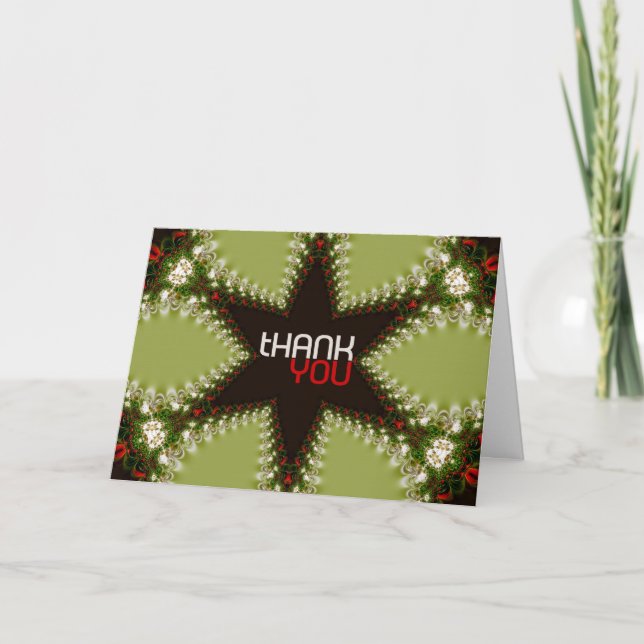 THANK YOU STaR-kort Tack Kort (Framsida)