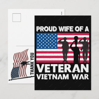 Thank You Veterans American Flag Memorial Day Helg Vykort