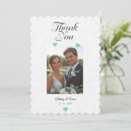 Thank You - Wedding Card Julkort