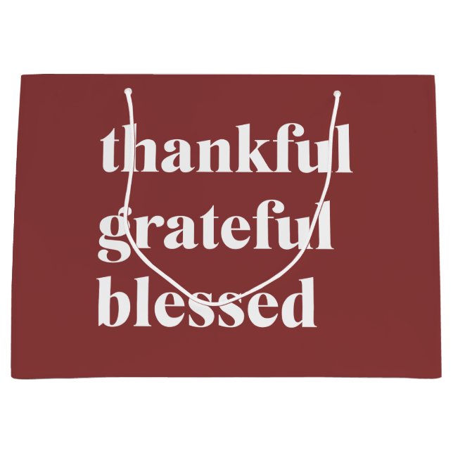 Thankful Grateful Blessed (Framsidan)
