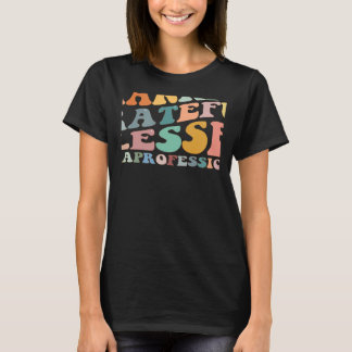 Thankful Grateful Blessed Paraprofessional Fall Th T Shirt