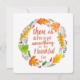 Thankful Greeting Card Kort