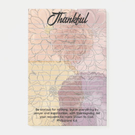 Thankful Post Its Post-it Block