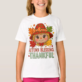 Thankful Scarecrow Fall Sweatshirt – Cute Autumn T Shirt