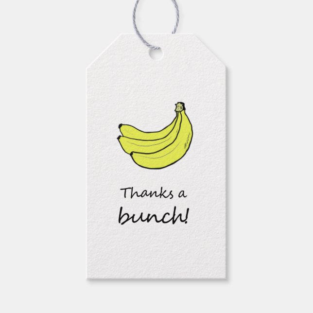 Thanks a Bunch Presentetikett (Framsidan)