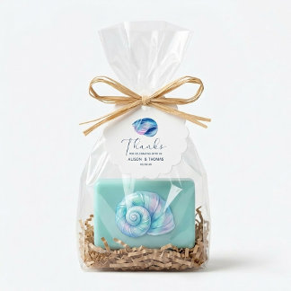 Thanks For Celebrating With Us! Summer Wedding Gåvor Etiketter