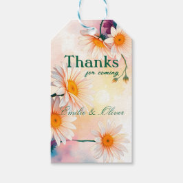 Thanks for coming and your name presentetikett