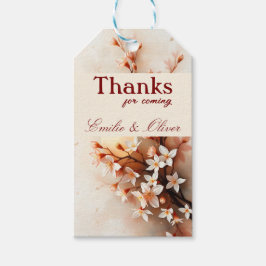 Thanks for coming and your name presentetikett