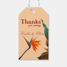 Thanks for coming and your name presentetikett