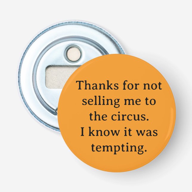 Thanks for not selling me flasköppnare (Framsidan)