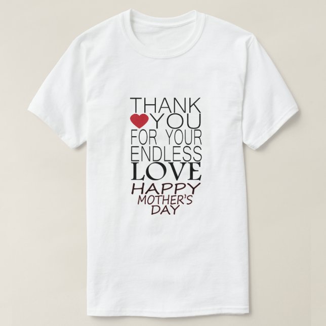 THANKS MOR T SHIRT (Design framsida)