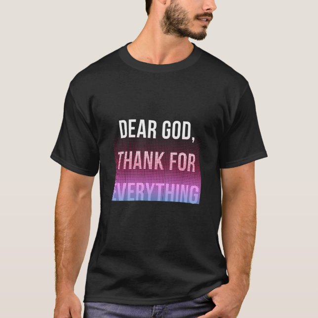 thanks t shirt (Framsida)