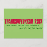 Thanksdiskukkah 2013 - vykort