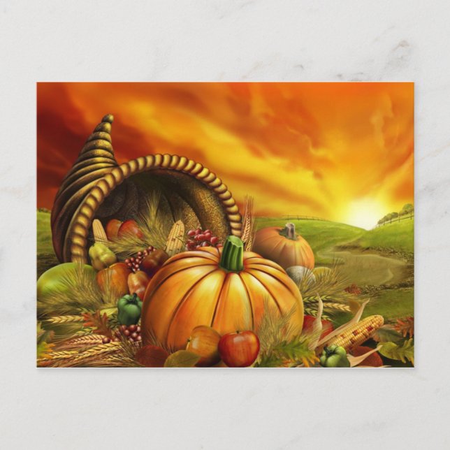 THANKSGIVING 2009 HELG VYKORT (Framsida)