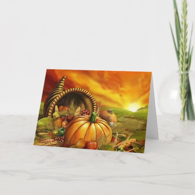 THANKSGIVING 2009 HELGKORT (Framsida)