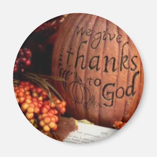 Thanksgiving 2012 Magnet (Framsidan)