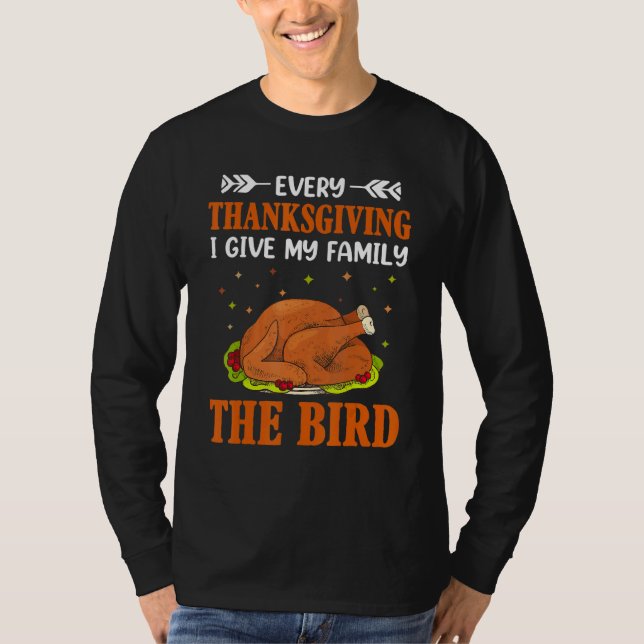 Thanksgiving 2022 Turkey Day Feast Harvest Blessin T Shirt (Framsida)