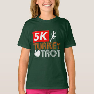 Thanksgiving 5K Turkiet Trot Gag Novelty T Shirt