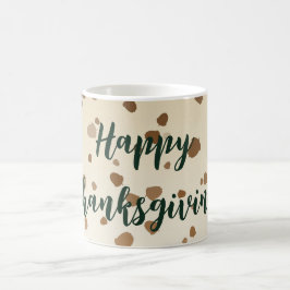 Thanksgiving Acorns Kaffemugg