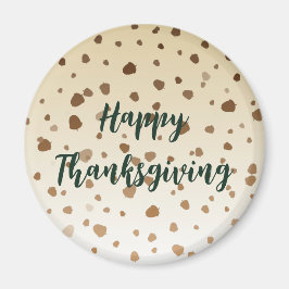 Thanksgiving Acorns Magnet