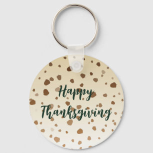 Thanksgiving Acorns Nyckelring