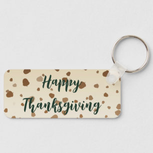 Thanksgiving Acorns Nyckelring