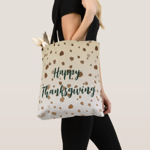 Thanksgiving Acorns Tygkasse
