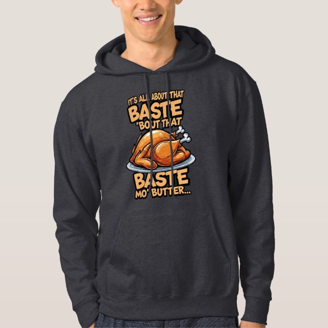 Thanksgiving Adult Pullover Hoodie (Framsida)