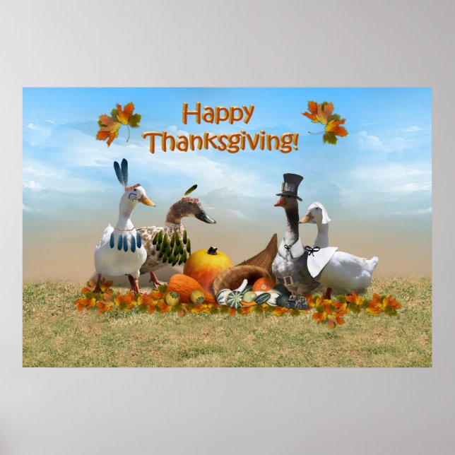 Thanksgiving Anka Poster (Framsidan)