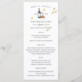 Thanksgiving - Anpassningsbar - midmeny Meny
