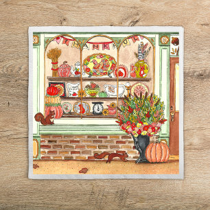Thanksgiving Antique Shop Pappersservett