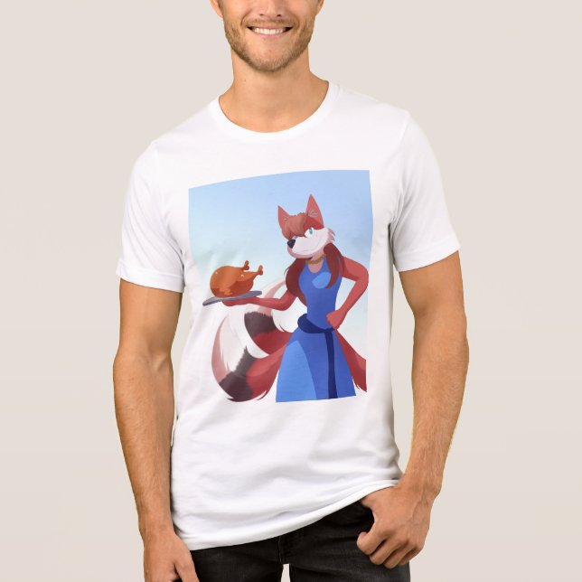 Thanksgiving Anton's Mom T Shirt (Framsida)