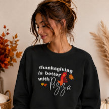 Thanksgiving är bättre med en pizzasvärmedräkt