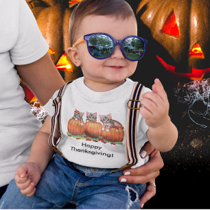 Thanksgiving är Cats Meow Tee Shirt